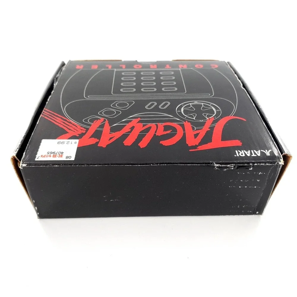 Genuine Atari Jaguar 3-Button Gamepad Controller w/ Box Excellent Tested & Works